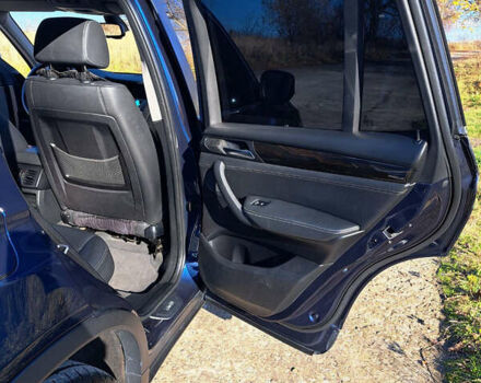 Синий БМВ Х3, объемом двигателя 2 л и пробегом 264 тыс. км за 15399 $, фото 6 на Automoto.ua