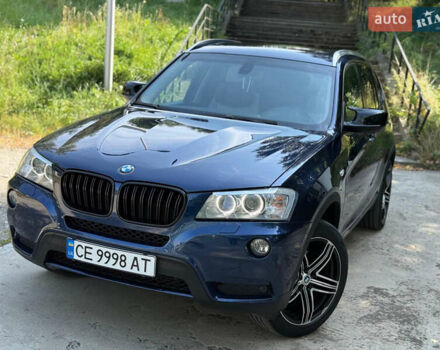 БМВ Х3 2011 у Чернівцях на Automoto.ua Синій БМВ Х3, об'ємом двигуна 3 л та пробігом 290 тис. км за 15400 $, фото 3 на Automoto.ua