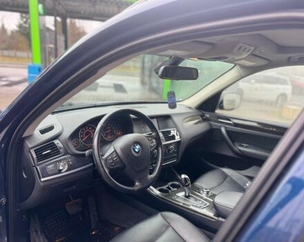 Синий БМВ Х3, объемом двигателя 3 л и пробегом 248 тыс. км за 11500 $, фото 6 на Automoto.ua