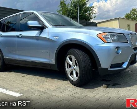 Синий БМВ Х3, объемом двигателя 3 л и пробегом 337 тыс. км за 12500 $, фото 3 на Automoto.ua