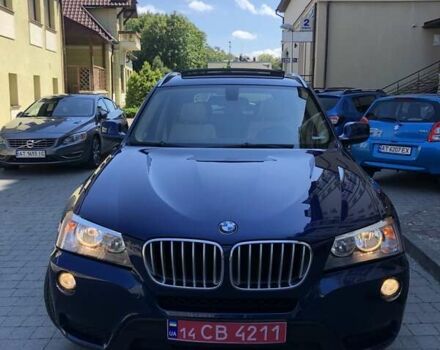 Синий БМВ Х3, объемом двигателя 2 л и пробегом 160 тыс. км за 12500 $, фото 6 на Automoto.ua