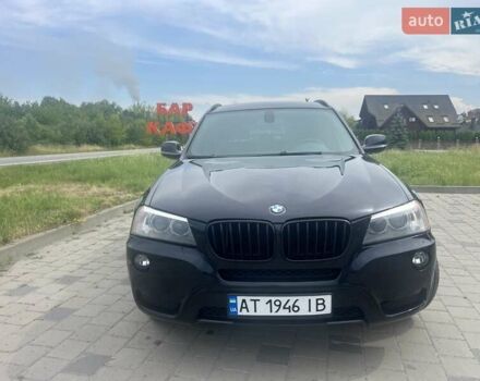 Синий БМВ Х3, объемом двигателя 3 л и пробегом 175 тыс. км за 12500 $, фото 1 на Automoto.ua