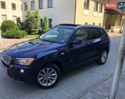Синий БМВ Х3, объемом двигателя 2 л и пробегом 160 тыс. км за 12500 $, фото 2 на Automoto.ua