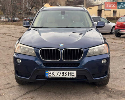 Синій БМВ Х3, об'ємом двигуна 2 л та пробігом 181 тис. км за 12499 $, фото 1 на Automoto.ua