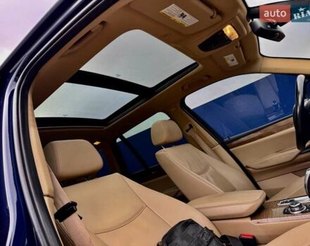 Синий БМВ Х3, объемом двигателя 3 л и пробегом 167 тыс. км за 10999 $, фото 14 на Automoto.ua
