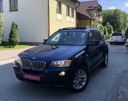 Синий БМВ Х3, объемом двигателя 2 л и пробегом 160 тыс. км за 12500 $, фото 8 на Automoto.ua