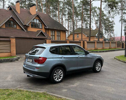Синий БМВ Х3, объемом двигателя 2 л и пробегом 280 тыс. км за 12500 $, фото 6 на Automoto.ua