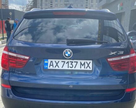 Синий БМВ Х3, объемом двигателя 2 л и пробегом 226 тыс. км за 13000 $, фото 6 на Automoto.ua