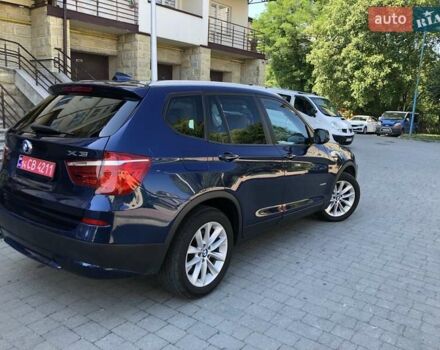 Синий БМВ Х3, объемом двигателя 2 л и пробегом 160 тыс. км за 12500 $, фото 9 на Automoto.ua
