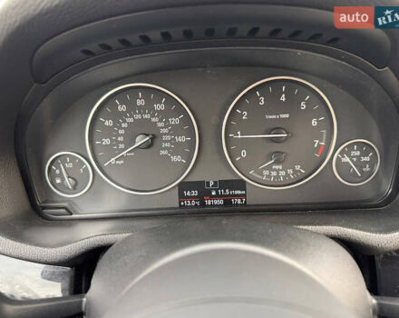 Синий БМВ Х3, объемом двигателя 2 л и пробегом 181 тыс. км за 12499 $, фото 12 на Automoto.ua