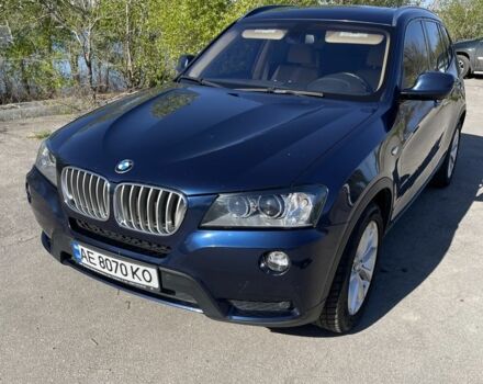 Синій БМВ Х3, об'ємом двигуна 2 л та пробігом 300 тис. км за 11500 $, фото 1 на Automoto.ua