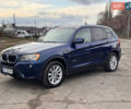 Синий БМВ Х3, объемом двигателя 2 л и пробегом 181 тыс. км за 12499 $, фото 1 на Automoto.ua