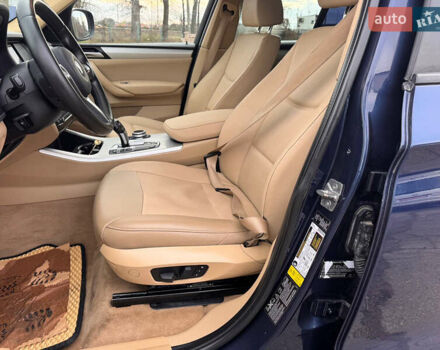 Синій БМВ Х3, об'ємом двигуна 2 л та пробігом 181 тис. км за 12499 $, фото 7 на Automoto.ua