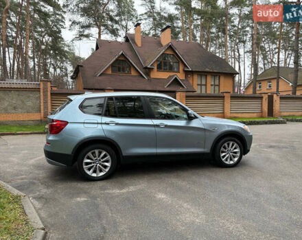 Синий БМВ Х3, объемом двигателя 2 л и пробегом 280 тыс. км за 12500 $, фото 7 на Automoto.ua