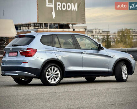 Синий БМВ Х3, объемом двигателя 2 л и пробегом 97 тыс. км за 14300 $, фото 4 на Automoto.ua