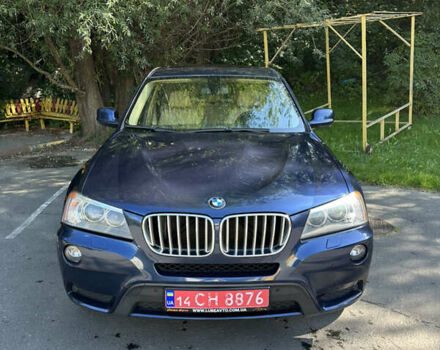 Синій БМВ Х3, об'ємом двигуна 2 л та пробігом 151 тис. км за 10599 $, фото 2 на Automoto.ua