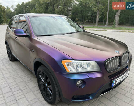 Синий БМВ Х3, объемом двигателя 2 л и пробегом 88 тыс. км за 18500 $, фото 1 на Automoto.ua