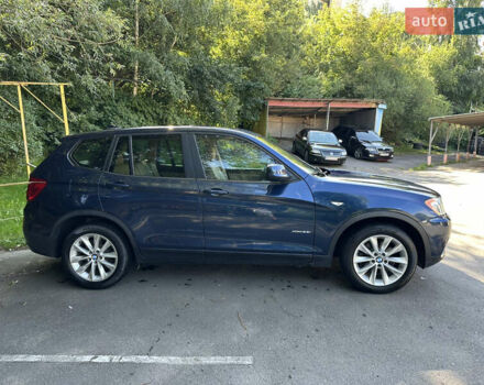 Синій БМВ Х3, об'ємом двигуна 2 л та пробігом 151 тис. км за 10599 $, фото 3 на Automoto.ua