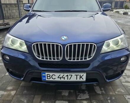 Синій БМВ Х3, об'ємом двигуна 3 л та пробігом 239 тис. км за 18500 $, фото 3 на Automoto.ua