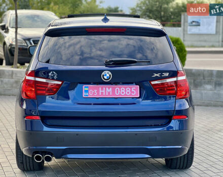 Синий БМВ Х3, объемом двигателя 2 л и пробегом 172 тыс. км за 11999 $, фото 9 на Automoto.ua