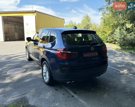Синій БМВ Х3, об'ємом двигуна 2 л та пробігом 151 тис. км за 10599 $, фото 5 на Automoto.ua