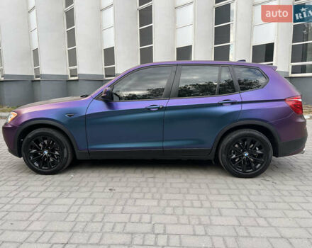 Синий БМВ Х3, объемом двигателя 2 л и пробегом 88 тыс. км за 18500 $, фото 2 на Automoto.ua