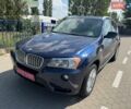 Синий БМВ Х3, объемом двигателя 2 л и пробегом 162 тыс. км за 10600 $, фото 1 на Automoto.ua