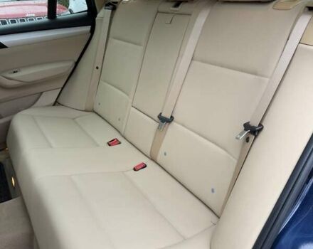 Синий БМВ Х3, объемом двигателя 2 л и пробегом 180 тыс. км за 13200 $, фото 18 на Automoto.ua