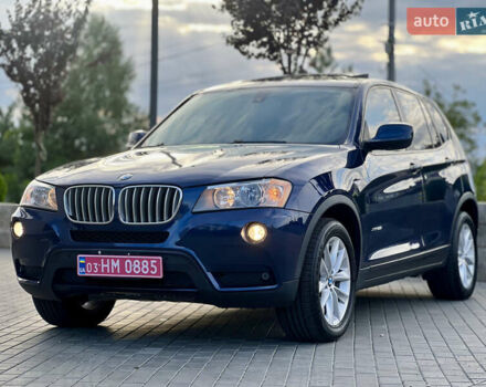 Синий БМВ Х3, объемом двигателя 2 л и пробегом 172 тыс. км за 11999 $, фото 4 на Automoto.ua