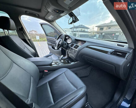 Синий БМВ Х3, объемом двигателя 2 л и пробегом 150 тыс. км за 15000 $, фото 40 на Automoto.ua