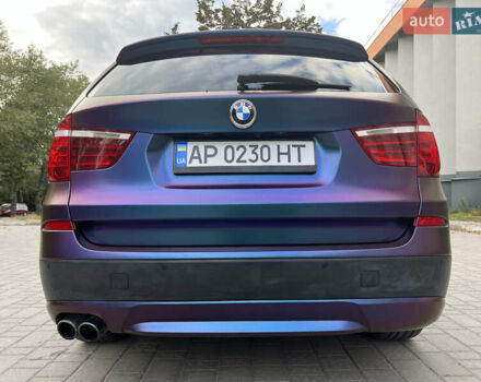 Синий БМВ Х3, объемом двигателя 2 л и пробегом 88 тыс. км за 18500 $, фото 6 на Automoto.ua