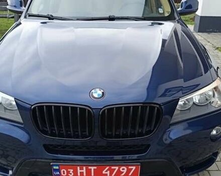 Синий БМВ Х3, объемом двигателя 2 л и пробегом 174 тыс. км за 11990 $, фото 3 на Automoto.ua