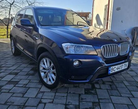 Синій БМВ Х3, об'ємом двигуна 3 л та пробігом 239 тис. км за 18500 $, фото 1 на Automoto.ua