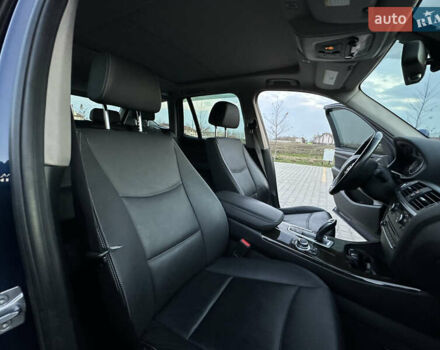 Синий БМВ Х3, объемом двигателя 2 л и пробегом 150 тыс. км за 15000 $, фото 44 на Automoto.ua