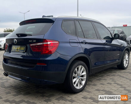 Синій БМВ Х3, об'ємом двигуна 2 л та пробігом 119 тис. км за 15300 $, фото 6 на Automoto.ua