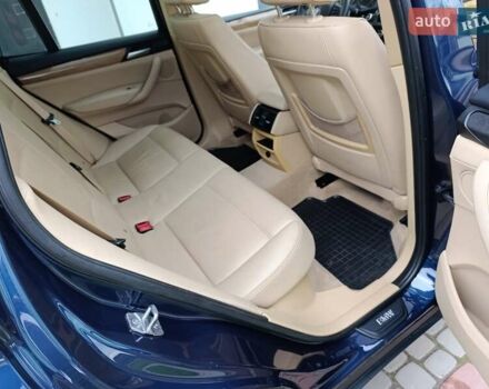 Синий БМВ Х3, объемом двигателя 2 л и пробегом 174 тыс. км за 11990 $, фото 62 на Automoto.ua