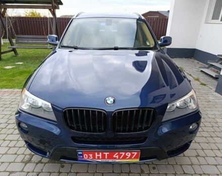 Синий БМВ Х3, объемом двигателя 2 л и пробегом 174 тыс. км за 11990 $, фото 3 на Automoto.ua