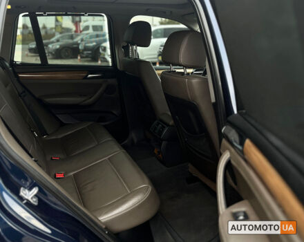 Синій БМВ Х3, об'ємом двигуна 2 л та пробігом 119 тис. км за 15300 $, фото 28 на Automoto.ua