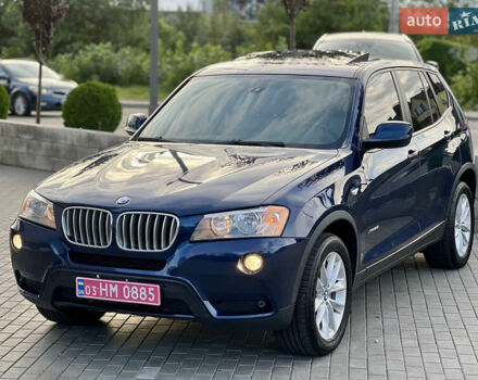 Синий БМВ Х3, объемом двигателя 2 л и пробегом 172 тыс. км за 11999 $, фото 5 на Automoto.ua