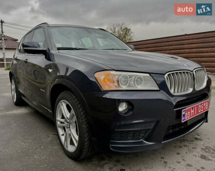 Синий БМВ Х3, объемом двигателя 2 л и пробегом 192 тыс. км за 12800 $, фото 5 на Automoto.ua