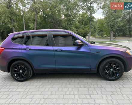 Синий БМВ Х3, объемом двигателя 2 л и пробегом 88 тыс. км за 18500 $, фото 4 на Automoto.ua