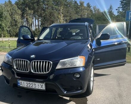 Синий БМВ Х3, объемом двигателя 2 л и пробегом 256 тыс. км за 15000 $, фото 4 на Automoto.ua