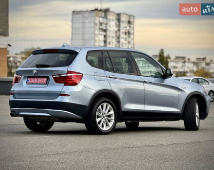 Синий БМВ Х3, объемом двигателя 2 л и пробегом 97 тыс. км за 13900 $, фото 5 на Automoto.ua