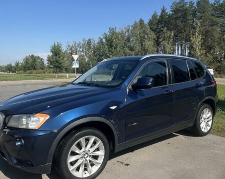 Синий БМВ Х3, объемом двигателя 2 л и пробегом 256 тыс. км за 15000 $, фото 1 на Automoto.ua