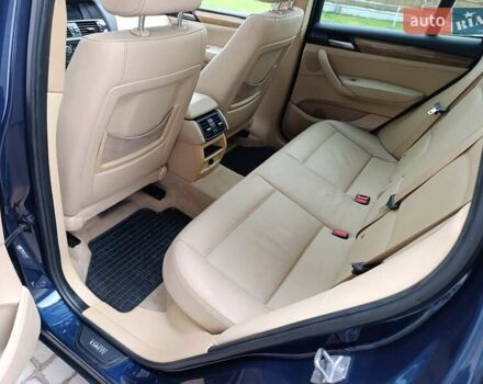 Синий БМВ Х3, объемом двигателя 2 л и пробегом 174 тыс. км за 11990 $, фото 61 на Automoto.ua