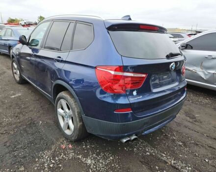 Синий БМВ Х3, объемом двигателя 2 л и пробегом 220 тыс. км за 8200 $, фото 3 на Automoto.ua