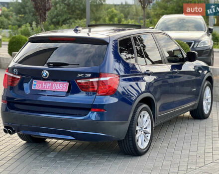 Синий БМВ Х3, объемом двигателя 2 л и пробегом 172 тыс. км за 11999 $, фото 11 на Automoto.ua