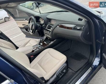 Синий БМВ Х3, объемом двигателя 2 л и пробегом 165 тыс. км за 15900 $, фото 14 на Automoto.ua