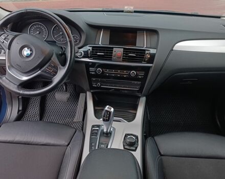 БМВ Х3 2014 в Луцке на Automoto.ua Синий БМВ Х3, объемом двигателя 2 л и пробегом 294 тыс. км за 17700 $, фото 14 на Automoto.ua