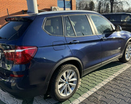Синий БМВ Х3, объемом двигателя 2 л и пробегом 175 тыс. км за 15300 $, фото 4 на Automoto.ua